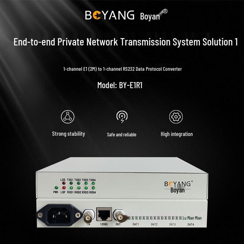 BOYANG E1 to 1-Channel RS232 Protocol Converter