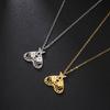 Винтажные подвески-ожерелья с фазами Луны и Лунной Бабочкой для женщин, из нержавеющей стали, с индивидуальным дизайном, готическая бижутерия-бабочка, подарки