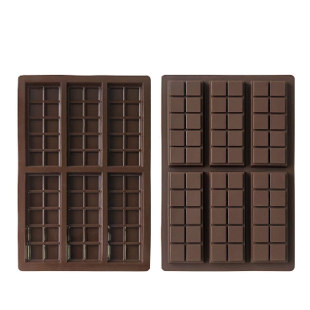 2 шт. Глубокая форма для шоколада с антипригарным покрытием, разрывающиеся формы для конфет, прочная белковая форма для закусок своими руками
