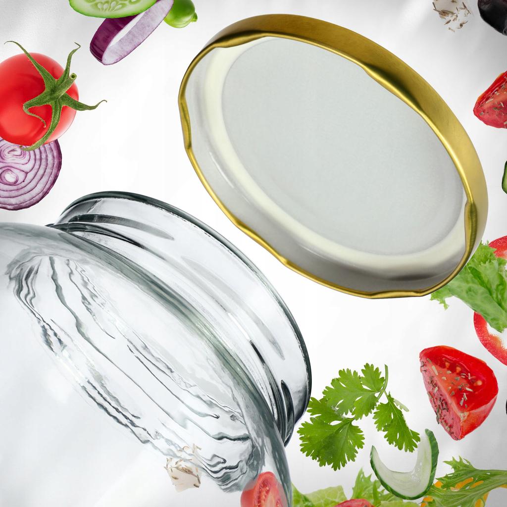 KADAX 10x Lids For Jars Fi 100 Lids Caps For Jars Preserves