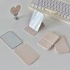 Convenient tabletop vanity mirror, portable small leather mirror