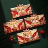Luck Money Bag Money Pocket Dragon Pattern Money Bags Chinese Red Envelope  Party Gifts