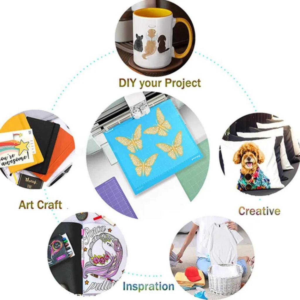 Portable Replacement Cameo Silhouette Cutting Mat For Cricut Adhesive Pvc Cutting Mats For Crafts Sewing All Arts