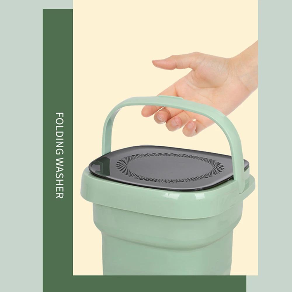 Portable Folding Washing Machine Drying Machine Dryer Clothes Socks Mini Cleaning MachineUnderwear Centrifugal Washing Machine