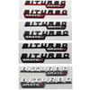 2pcs BITURBO 4MATIC Plus Logo Car Emblem Fender Badge Sticker For Mercedes Benz AMG C43 E43 GLE43 GLC43 W204 W203 W211 W205 X253 qq1