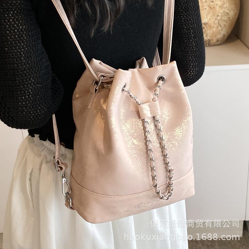 Повседневный Универсальный Дорожный Рюкзак Женский 2025 Новая Мода Школьная Сумка Студенческий Кампус Большая Вместимость Легкий Рюкзак