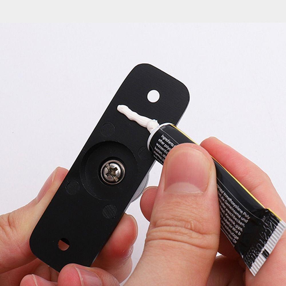 Flat Door Catch Anti-theft Door Bolt No Punching Door Lock Buckle Home