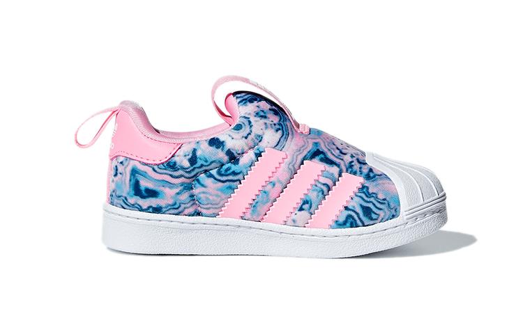 adidas Originals 360 I Низкие кеды для скейтбординга с защитой от пинков Нежно-розовые для младенцев и малышей CG6578