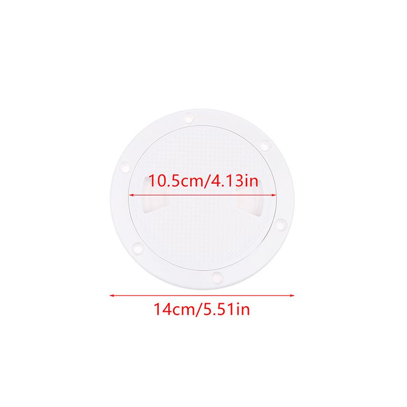 Круглые инспекционные люки из АБС-пластика с противоскользящей поверхностью, крышка люка для доступа с выкручивающимся винтом 4'' 6'' 8'' со съемной крышкой для каяков, яхт