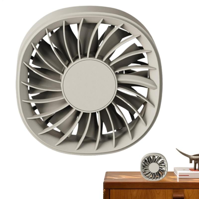 Автомобильный вентилятор для вытяжки воздуха, портативный вентилятор для автомобилей, грузовиков, охлаждающее устройство, 3 регулируемые скорости ветра, зарядка через USB, мини-вентилятор для вентиляционного отверстия/дома/офиса