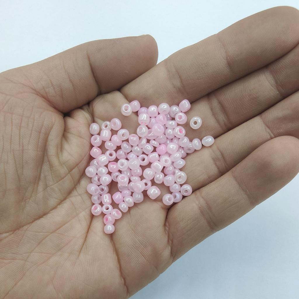 Home Party Supplies Czech Glass Seed Beads DIY Beads Round Hole Bead 100Pcs Bracelet Necklace Making Needlework Accessories Crafted Jewelry Making