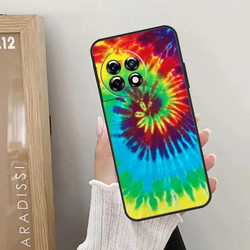 Психоделический Тай-дай Хиппи Арт Чехол Для OnePlus Nord 5 CE 3 4 Lite N20 N30 OnePlus 13T 13R 12R 10T 10R 10 11 12 13 15 Обложка