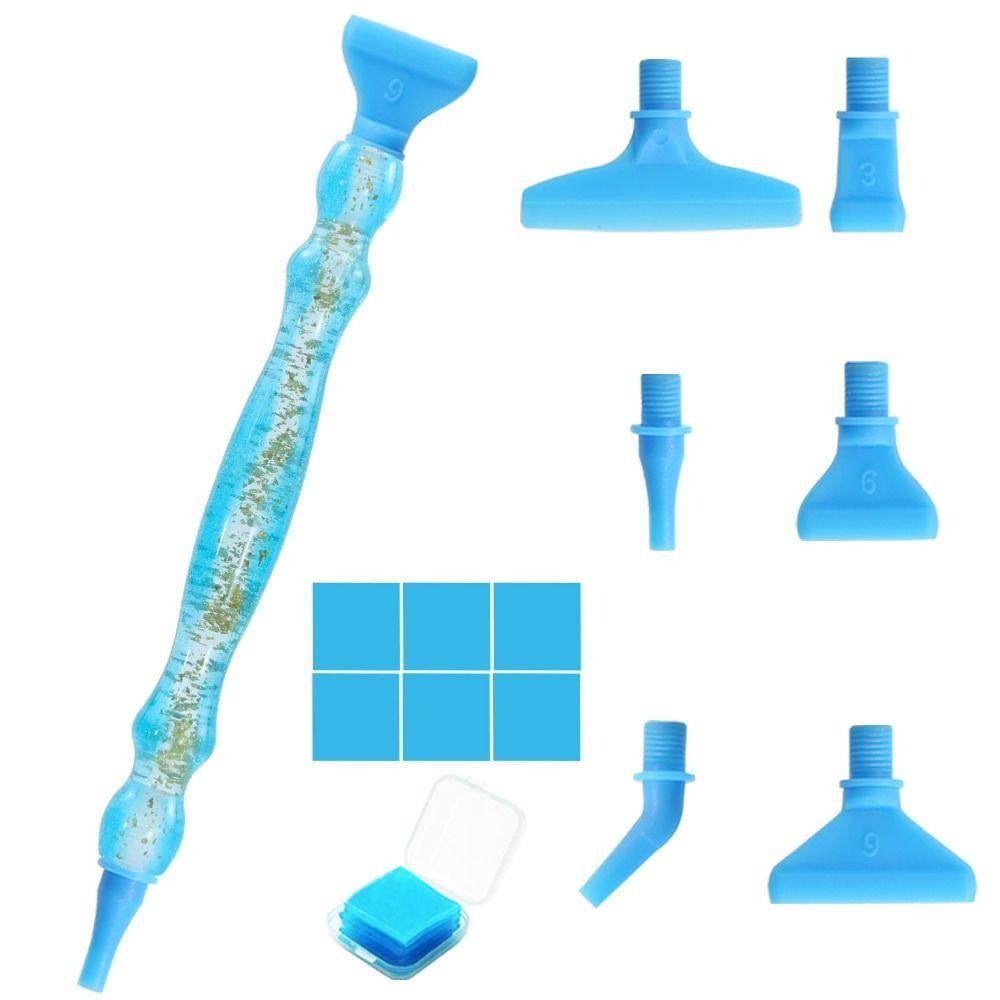 DIY Craft 5D Resin Diamond Painting Pen Multi Placers Point Drill Pens Art Accessories