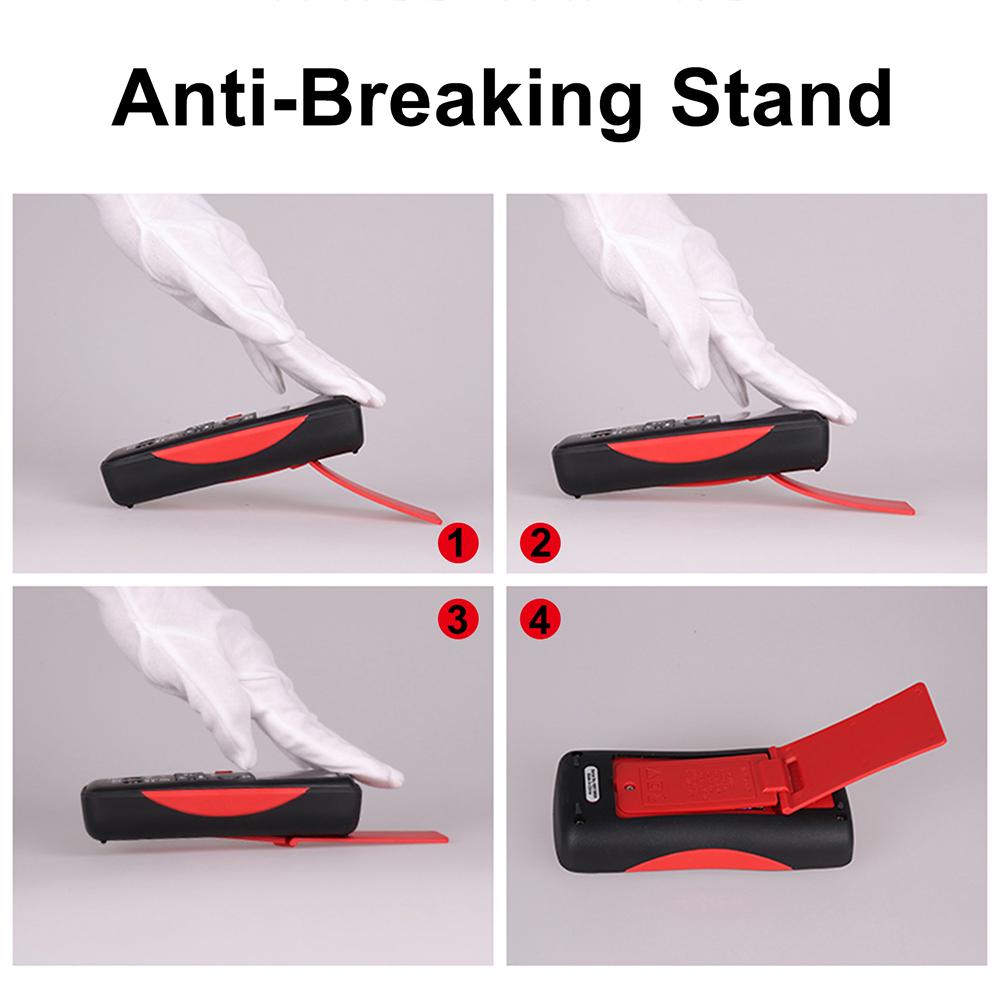 BSIDE Digital Multimeter True RMS Touch tone Handheld Multi Meter AC DC Voltmeter 9999 Counts with Analog Bar Graph and