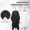 Waterproof Barber Cape Hidden Buckle Hairdress Gown Durable Barbershop Accessory Tools