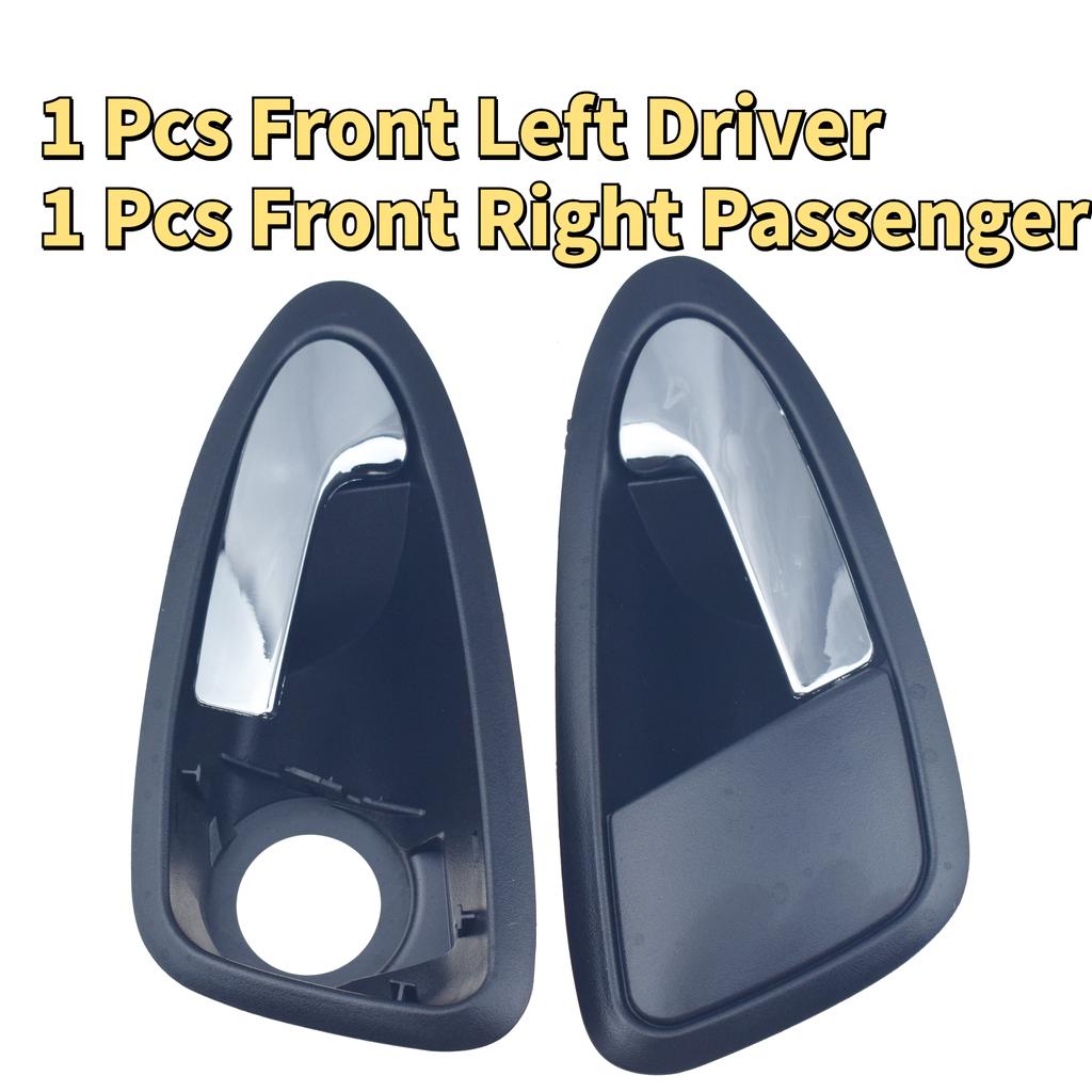 For Seat Ibiza IV 2008- Chrome Front Rear Left Driver or Right Passenger Interior ide Door Handle 6J1837113A 6J1837114A