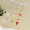 Sweet Fruit Pendant Phone Strap Wrist Strap Colorful Phone Chain  Backpack Pendant