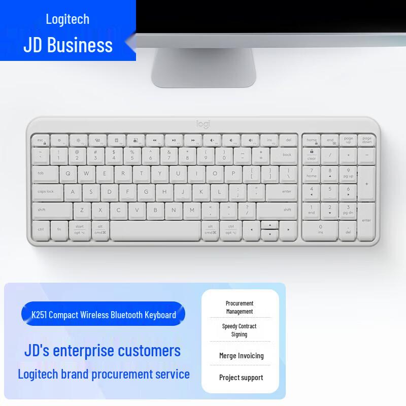 Logitech Беспроводная Bluetooth-клавиатура K251