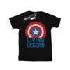 Mens Captain America Living Legend T-Shirt