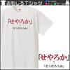 Minami Funny That Hiragana Katakana Japanese Funny Short Sleeve White M Size Horie's T-Shirt "Is So?" T-Shirt Men's