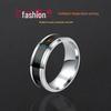 Smart Korean Titanium Steel Temperature-Sensing Color-Changing Ring for Students and Couples