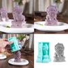 Traditional Chinese Lion Statue Silicone Mold Diy Home Decor Silicone Mold For Baking Chocolate Candy Cake Decorations