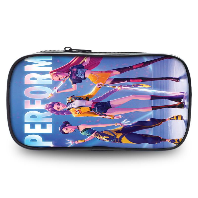 Пенал Kpop Demon Hunter Girls из Оксфордской Ткани для Студентов и Коллекционеров