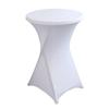 Four Way Fitted Elastic Tablecloth For Wedding And Birthday Party Bar And Restaurant Vendor Display Stand 80cm Diameter