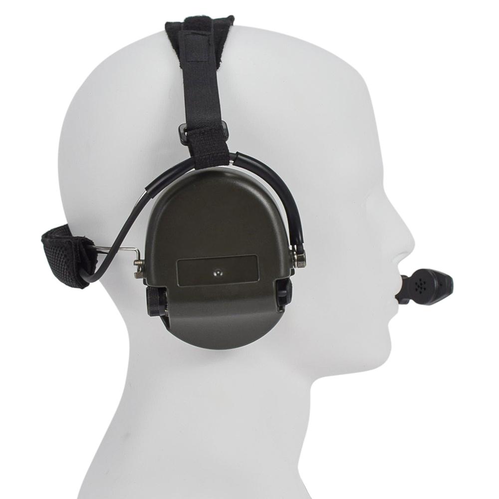 SINAIRSOFT Тактические наушники TCI Liberator II с шейным ремешком для охоты, военных игр, страйкбола, тактические наушники Comtac с шумоподавлением