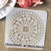 9Pcs/Set Mandala Round Geometry DIY Layering Stencils Painting Scrapbook Coloring Embossing Album Decorative Template