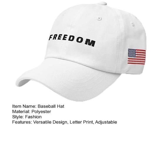 Ретро бейсболка регулируемый ремешок защита от УФ лучей унисекс шляпа Freedom спортивная для активного отдыха шляпа для рыбалки