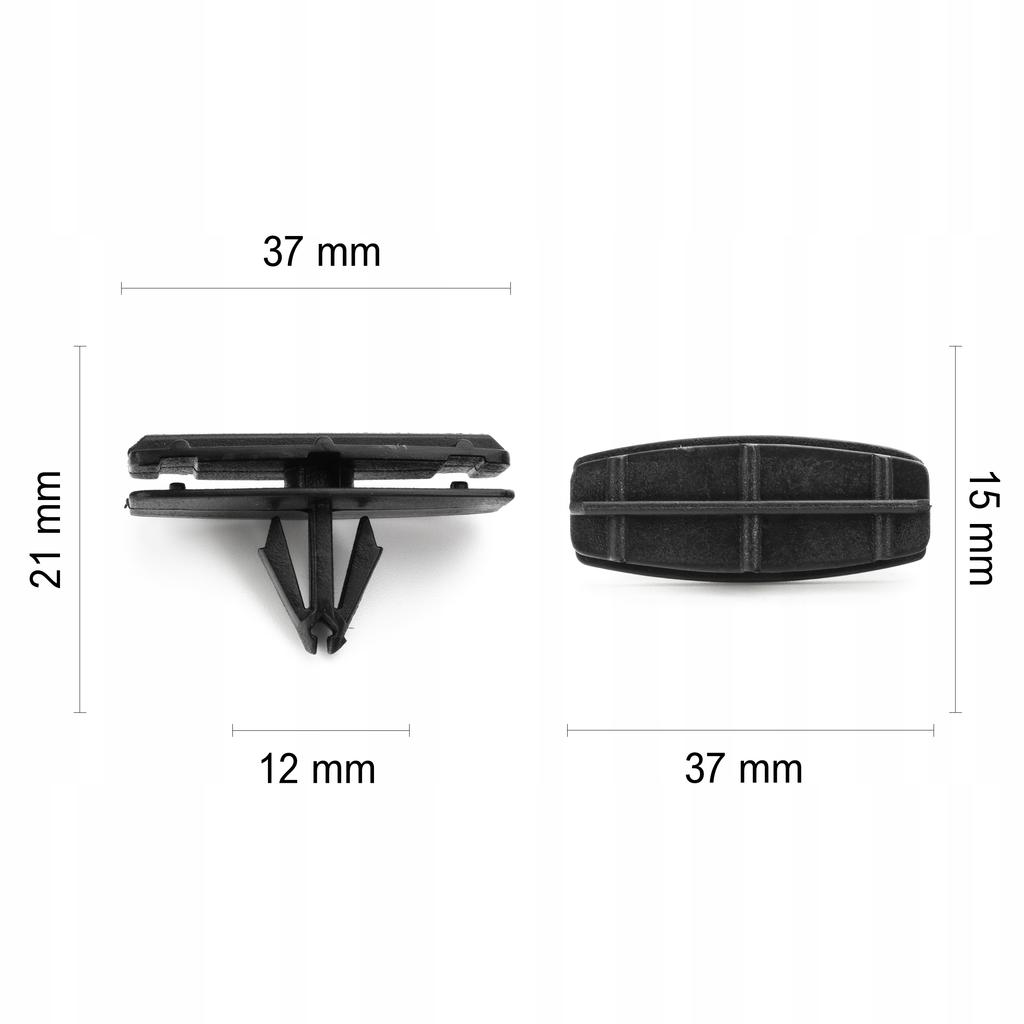 1X Spinka Klip Błotnika Nadkola Do Jeep Wrangler