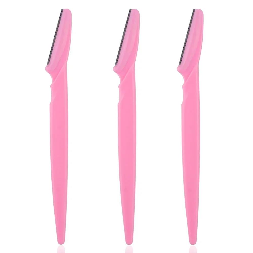 3/4/10Pcs Eyebrow Trimmer Blade Shaver Portable Face Razor Eye Brow Epilation Hair Removal Cutters Safety Razor Woman Makeup 4
