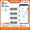 Tuya Zigbee 3.0 Temperature Humidity Sensor APP Remote Control Thermometer Hygrometer Work With SmartLife Alexa Zigbee2Mqtt ZHA