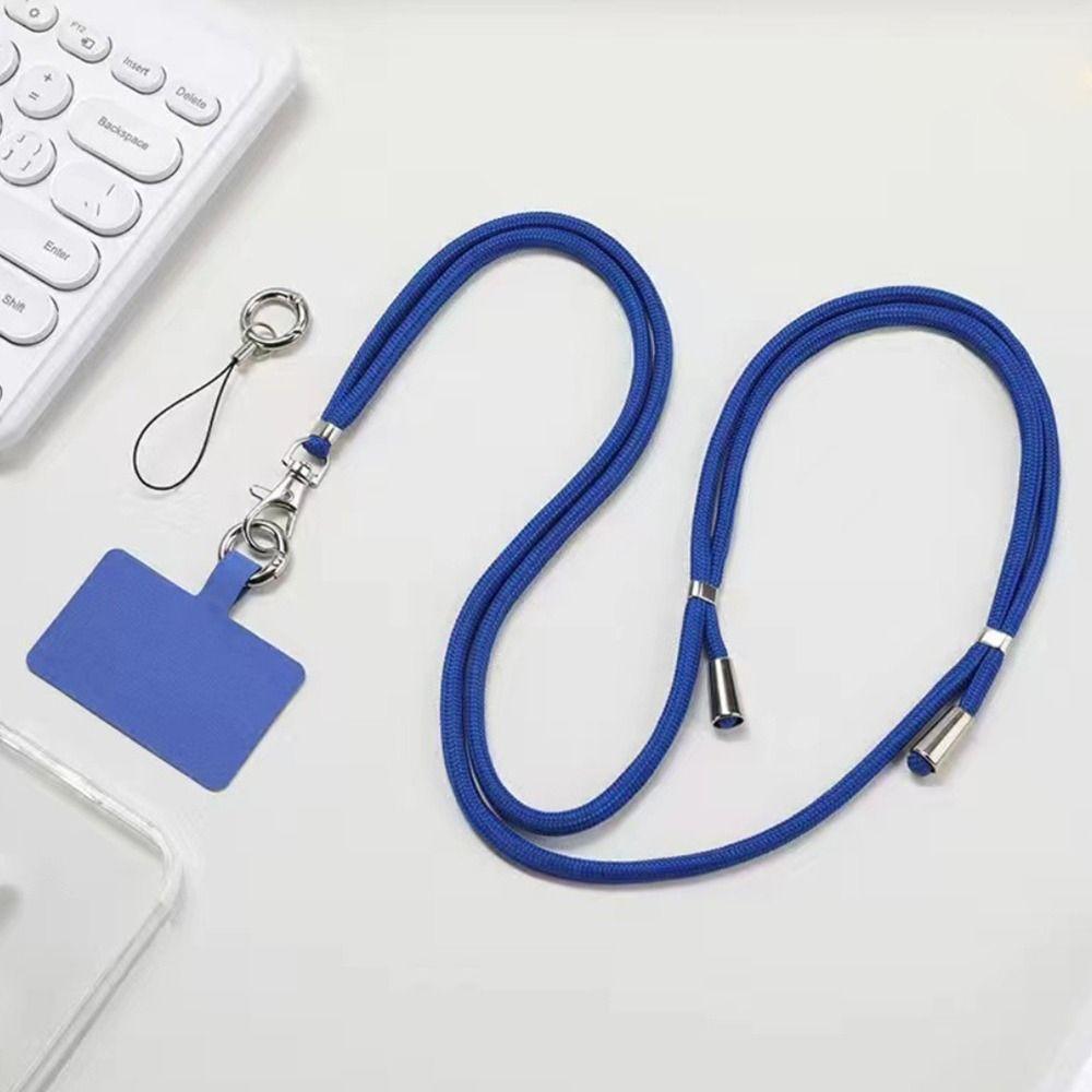 Adjustable Phone Strap Lanyard With Patch Neck Ropes Hanging Rope Hanging Cord Strap  Outdoor