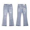 Fashion Print Jeans Loose Casual Sports Denim Pants for Men and Women