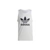 Originals Adicolor Classics Letter Logo Print Sleeveless Round Neck Vest Men Tops White IA4808