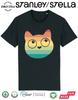 Retro Funny Cat T-Shirt Kids / Pet Gift Kitten Christmas Birthday