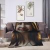 Alysa Liu Soft Comfy Blanket  Novelty Travel Office Throw Blanket Couch Chair Flannel Bedspread Sofa Bed Cover