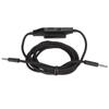 Headphone Sound Cable 3.5mm Gaming Headset Aux Cord with Inline Mic Mute Volume Control for Logitech G633 G933 G935 G635