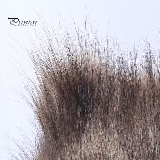 Маска с длинношерстной лисой, изысканная загадочная маска для мужчин и женщин, маска с лисой, костюм для вечеринок, карнавал, маска на Хэллоуин