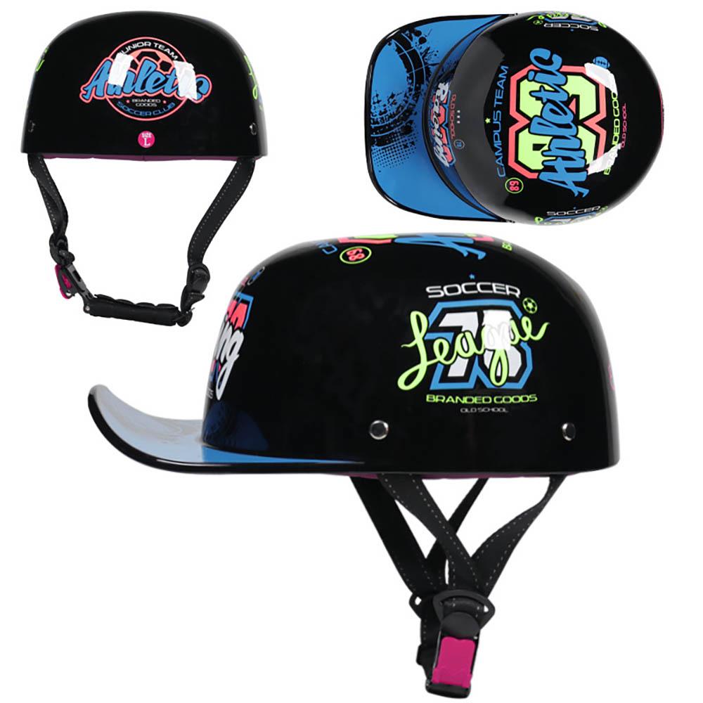 Ретро полушлем, винтажный мотоциклетный шлем, байкерский шлем, шлем для езды на мотоцикле, гоночный шлем для скутера Casco, полушлемы.