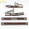 Hongqi H9 Stainless Steel Threshold Trim & Welcome Pedal Decal