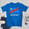 Unisex Unisex DR Congo Flag Democratic Republic Of Congo Formerly Zaire Tshirt Tees T Shirts WoUnisex Boys 100 Cotton TShirt