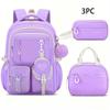 Gamepad Cyberpunk 3Pcs/Set Everyday Backpack With Messenger Bags ,Pencil Bags For Male/Girls Best Gift Comic Learner Student Bags