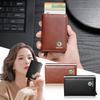 1 dona ID Kredit karta ushlagichi Mini RFID hamyon Avtomatik ochiladigan bank karta g'ilofi SCALA Superb Octavia 2 3 A4 A5 Fabia Kamiq Kapoq Kodiaq Rapid uchun