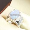 Opal Oval Cut Gemstone With 925 Sterling Silver Ring For Men's #B364 JL375682062735