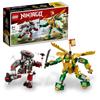LEGO Ninjago Механическая битва Ллойда EVO 71781 Игрушечные блоки Подарок Приключенческий робот для мальчиков от 6 лет