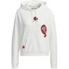 Adidas Neo Spider-Man Pattern Sports Hoodie Women Hoodies White H55126