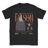 Мужская Женская Футболка с Графическим Принтом 2025 Мейсон Темз Актер Футболка Хлопковая Футболка Одежда